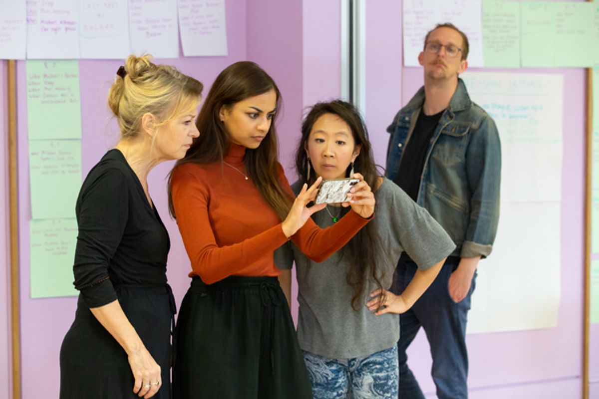 Tamzin Griffin, Subika Anwar-Khan, Elizabeth Chan and Leo Bill at 